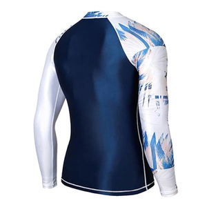 Camiseta Deportiva de Manga Larga para Hombre, Compresión, Transpirable, Secado Rápido, Protección UV, Gimnasio, OEM, Sublimación, Spandex/Poliéster - Product Image 4
