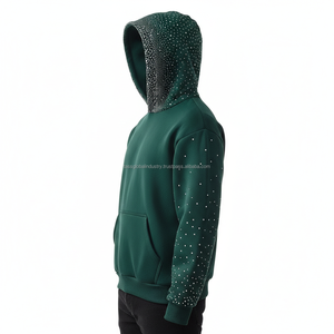 เสื้อฮู้ดผู้ชายแบบสวมหัว ผลิตตามสั่ง ขายส่ง OEM - Product Image 4