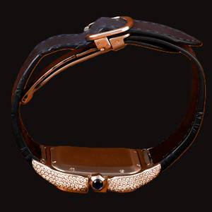 Nouvelle montre de luxe bicolore en acier inoxydable avec mouvement à quartz et diamants Moissanite VVS1, calendrier intégré, en gros et à prix abordable - Product Image 6