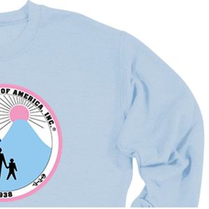 T-shirt bleu à manches longues et col rond avec motif graphique en vinyle, vêtement décontracté pour tous les jours, streetwear confortable, haut de gamme pour un style de vie décontracté - Product Image 5