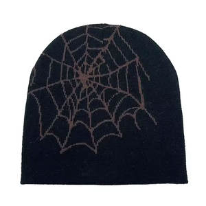 Winter Double Layer Thick Plain Customize Beanie Solid Beanies With Custom Logo inter Warm Hats Women Men Checkered Pattern - Product Image 2