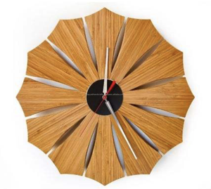 Reloj de pared de madera hecho a mano, tamaño personalizable, forma cuadrada, precio asequible, producto de gran oferta, reloj de pared de madera de alta calidad - Product Image 2