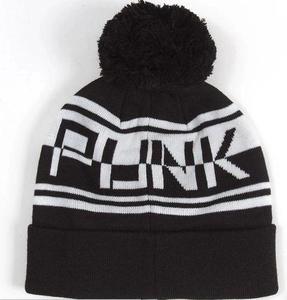 Merry Christmas Beanie <b>Hat</b> With Pom Pom Red White Blue Reindeer Tree Pattern Unisex Adult Winter Knit <b>Cap</b> - Product Image 6