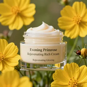 Crème riche revitalisante anti-âge au collagène, à l'extrait d'onagre et aux céramides, éclaircissante et hydratante, ODM/OBM - Product Image 1