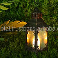 Linterna de Vela decorativa colgante estilo Vintage linterna de Metal para jardín fiesta bodas hogar balcón personalizable - Product Image 5