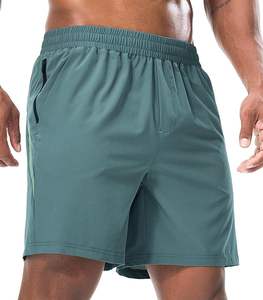 กางเกงขาสั้นออกกำลังกายสำหรับผู้ชาย แห้งเร็ว เหมาะสำหรับวิ่ง ฟิตเนส น้ำหนักเบา ระบายอากาศได้ดี มีกระเป๋าซิป - Product Image 6