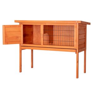 Gabbie per Animali Impermeabili in Legno, Pollaio a Piano Singolo, Gabbia per Galline, Gabbia per Polli, Conigliera Natura - Product Image 6