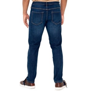 Custom Straight Leg Denim Jeans Premium Cotton Stretch Pants OEM Apparel Manufacturer Private Label Wholesale Clothing - Product Image 2