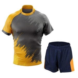 Uniforme de Rugby Personalizado para Hombre, Pantalones Cortos, Ropa Deportiva, Uniforme de Rugby de Secado Rápido, Transpirable, Sublimado, Ropa de Equipo - Product Image 1