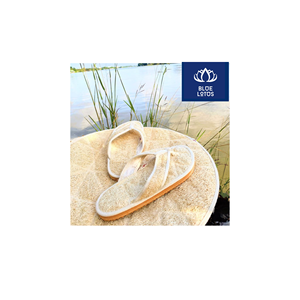 BEST-SELLER : Pantoufle en Loofah Écologique et Sûre, à Base de Plantes Pures, Idéale pour la Maison et l'Exfoliation des Pieds – Vente Directe - Product Image 1