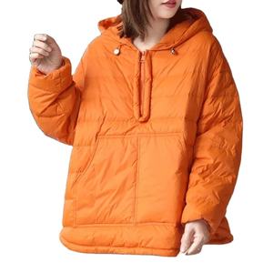 Conçu sur mesure 100% pur coton doudoune pour femmes haute qualité épaissie courte compressible chaud vêtements tissé armure - Product Image 1