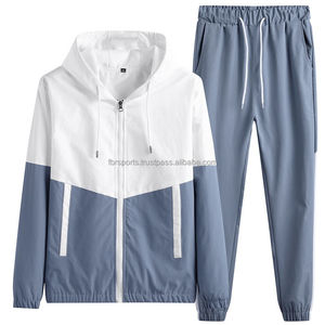 Ropa Deportiva de Invierno para Hombre, Ecológica, Estampada, de Poliéster/Algodón, con Forro Polar, a Cuadros, Talla Grande, Sudadera con Capucha, Pantalones Deportivos, Chándal - Product Image 5