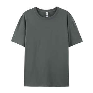 T-shirts pour hommes 100% coton, meilleure qualité, jersey 230 g/m², style streetwear, couleur unie, vente en gros directe d'usine, meilleur prix - Product Image 1