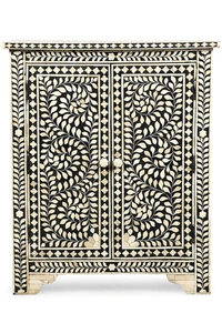 Console de style moderne avec incrustations en os, design personnalisé, commode à tiroirs pour salon, artisanat fait main à faible coût pour l'extérieur - Product Image 4