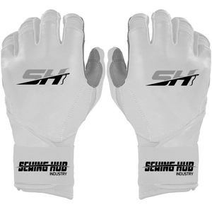 Guantes de Bateo de Béisbol Estilo Profesional, Rendimiento en Todo Clima, Palma de Cuero Antideslizante, Muñequera Ajustable, Guantes de Ajuste Cómodo - Product Image 1