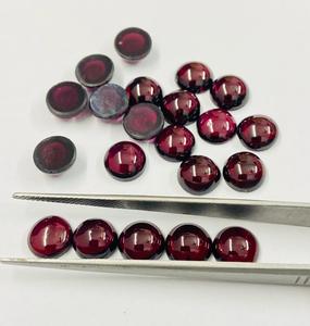 Vente en gros directe d'usine : Pierre précieuse grenat naturel, taille ronde, pour la fabrication de bijoux - Product Image 1