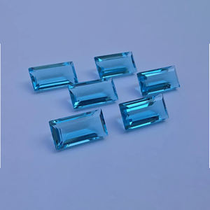 Cuarzo Azul Natural, Corte Facetado, Gema Calibrada |   Piedras Sueltas para la Fabricación de Joyería al por Mayor, Todos los Tamaños Disponibles para Venta al por Mayor - Product Image 5