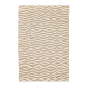 Hot SaleModern Geometric Pattern Outdoor Area Rug Rectangle Flat <b>Weave</b> Polypropylene Waterproof Beige White Design - Product Image 1