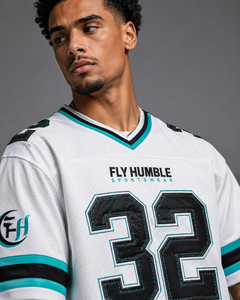 Maillots de football personnalisés par le fabricant, respirants, en maille, pour adultes, séchage rapide, impression par sublimation, polyester/coton, col en V, grandes tailles - Product Image 6