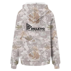 Custom Women's Hooded Sweatshirt Oversized Knitted Soft Breathable Fabric <b>Polyester</b> Casual Streetwear - Product Image 2