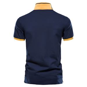 Camiseta Polo Bordada Personalizada con Logotipo para Hombre, Ropa Formal e Informal, Camiseta Polo Bordada Premium para Hombre al por Mayor - Product Image 2