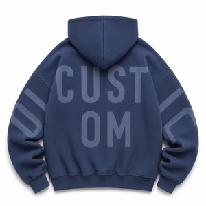 2026 Oversized Streetwear Hoodies Heavy 500 GSM Cotton Fleece Pullover Custom Logo Unisex Hooded Sweatshirt OEM ODM Manufacturer - Product Image 3