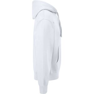 Sudadera con Capucha para Hombre, Color Blanco Sólido, Felpa de Algodón, Corte Regular, Diseño Casual con Bolsillos, Ropa de Otoño - Product Image 6