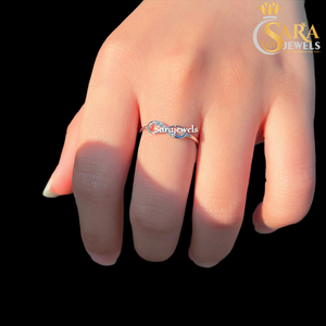 Anillo Infinito Sara Jewels, Chapado en Plata 925 con Circonita Cúbica, Anillo de Compromiso Romántico para Mujer, de Proveedor Indio - Product Image 3