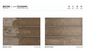 Stylish Ceramic Subway Tiles for <b>Wall</b> and Floor Long Lasting Non Slip Surface Premium Quality at Good Price - Product Image 2