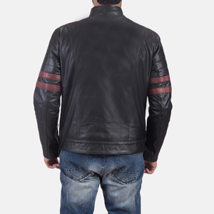Chaqueta de Cuero Delgada para Hombre al por Mayor, Cuello Alto, Logotipo Frontal, Impermeable, Transpirable, de Secado Rápido, Colores y Tallas Personalizables, Cálida para Invierno - Product Image 6