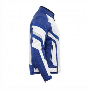 Chaqueta de Motociclista de Cuero con Protección, Tejido Transpirable, Manga Larga, Chaqueta Personalizada para Motociclistas - Product Image 3