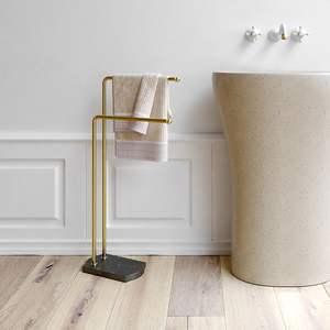 Porte-serviettes antirouille, accessoires de salle de bain haut de gamme, support de salle de bain pour la maison, porte-serviettes de salle de bain pour hôtel - Product Image 3