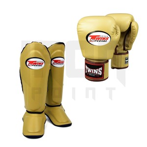 Protector de Espinillas TWINS Personalizable de Alta Calidad, Ligero, Protección Básica para Boxeo, MMA, Muay Thai, Entrenamiento, Cierre 100% Original - Product Image 4