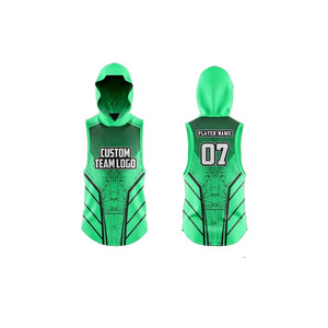 Custom 100% Polyester Breathable Short Sleeve 7 <b>on</b> 7 American Football Uniform Sets with Sublimation Printing - Product Image 5