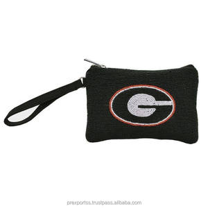 กระเป๋าลูกปัดหัวใจสีดำหรูหราทำด้วยมือสีทองประดับด้วยลูกปัดกระเป๋าสตางค์มีซิปกระเป๋าคลัทช์หรูหรากระเป๋าสำหรับผู้หญิงของขวัญตอนเย็นกระเป๋าใส่เหรียญ - Product Image 3