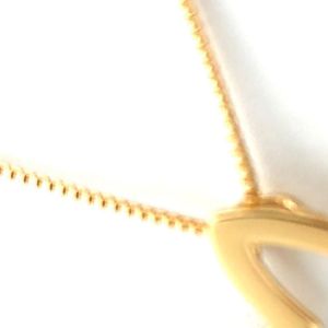 Collar de Oro Vermeil de 14K con Colgante de Hiedra Abierta Mediana, Elegante Cadena Dorada, Joyería de Lujo y Moda - Product Image 6