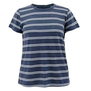 Custom Design Short Sleeves Printing 100% Cotton <b>Women</b> T-<b>Shirt</b> 2026 Best Design High Quality Striped T <b>Shirts</b> - Product Image 4