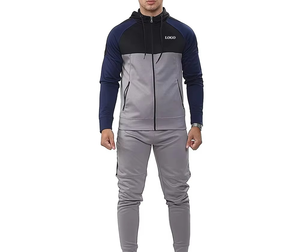Ensemble de sweat-shirts à capuche pour sports d'hiver pour hommes HAWK EYE 2 en 1, motif uni, respirant, léger, doublé de polaire, OEM, décontracté, 100% coton - Product Image 5