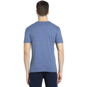 new arrival summer breathable plain dyed <b>men</b> <b>t</b> <b>shirt</b> causal <b>v</b> <b>neck</b> short sleeved quick dry Polyester Spandex tee <b>shirt</b> - Product Image 4