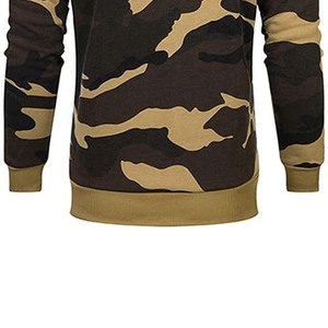 Sweat à capuche camouflage unisexe à manches longues, imperméable, séchage rapide, respirant, pour la pêche en plein air, 100% polyester, UPF 50+ - Product Image 2