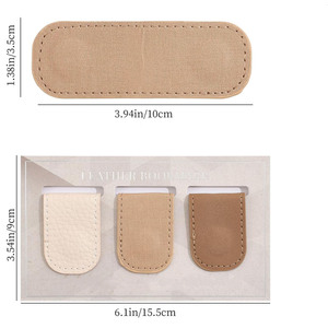 Wholesale Handmade genuine <b>leather</b> maple leaf <b>bookmark</b> reading accessory with maple leaf design for daily use in wholesale rate - Product Image 5