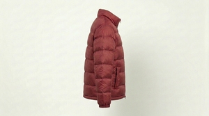 Everyday Streetwear Puffer Jacket Comfortable Insulated Quilted Winter <b>Coat</b> with Stand Collar and Front Logo - Product Image 3