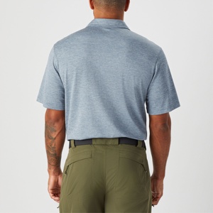 Polo homme de haute qualité en gros, 100 % coton, uni, à manches courtes, coupe ajustée, pour garçons, idéal pour la gym et le fitness - Product Image 3