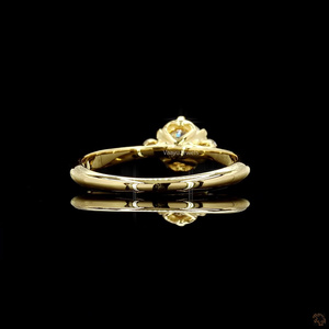 Luxury IGI Certified Lab Grown Diamond <b>Solitaire</b> <b>Ring</b> | Round Brilliant Cut |10K,14K,18K Solid Gold & 925 <b>Silver</b> Wedding Jewelry - Product Image 5