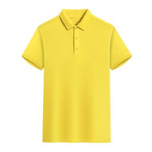 Polo en soie à manches courtes, design uni, avec broderie de logo personnalisée OEM, col à revers, 100% coton tricoté, Dark Cultural - Product Image 6
