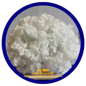 High Quality 15D HCS White Recycled Staple Hollow Conjugated Siliconized Polyester Fiber <b>Sofa</b> Furniture <b>Stuffing</b> Spinning - Product Image 6