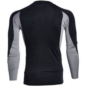 เสื้อรัดกล้ามเนื้อ MMA แบบสั้นสั่งทำพิเศษ 100% โพลีเอสเตอร์ แห้งเร็ว เป็นมิตรกับสิ่งแวดล้อม ระบายอากาศได้ดี ชุดต่อสู้แบบรัดรูป ยูนิเซ็กซ์ ป้องกันรังสียูวี - Product Image 6