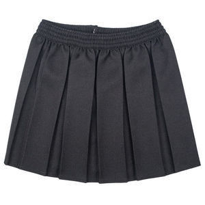 Minifalda Plisada para Mujer, Color Azul Marino Sólido, Cintura Elástica, Cómoda para Usar en Todas las Estaciones - Product Image 6