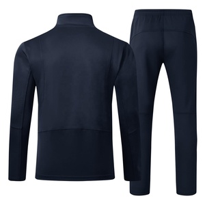 ชุดวอร์มผู้ชายมาใหม่ คุณภาพสูง ผลิตจากโพลีเอสเตอร์/คอตตอน ระบายอากาศได้ดี เหมาะสำหรับฤดูหนาว ชุดเซ็ตเสื้อฮู้ดซิปเต็มตัวและกางเกง สามารถปรับแต่งได้ - Product Image 2