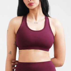 Fashion Wear Summer New Design Women's 1 Piece Gym Training Workout Set Slim Fit Stretchable Custom Plain Wire-Free Sports <b>Cup</b> - Product Image 6